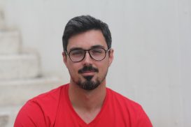 Retrato de Julián López, Dibujante, por Ana Portnoy