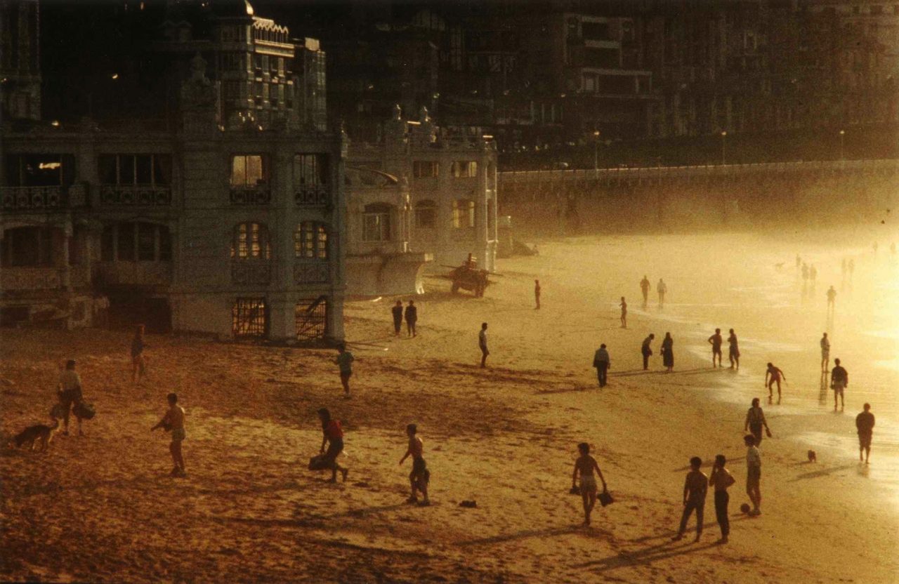 San Sebastián al atardecer