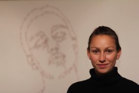 Retrato de Julia Dierickx-Brax, Artista  plástica, por Ana Portnoy