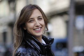 Retrato de Paula Vázquez, Librera, por Ana Portnoy